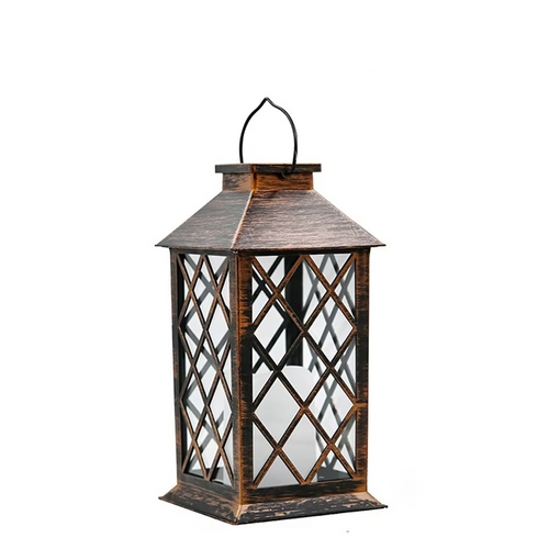 Elegant solcelledrevet hage-lanterne Luvikno
