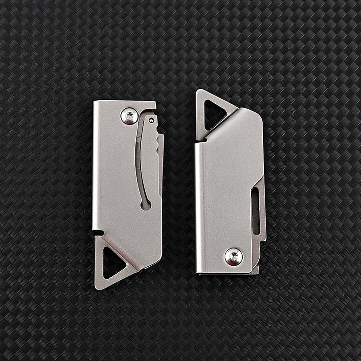 Foldbar Master Rustfritt Stål Overlevelse Mini Kniv | Luvikno