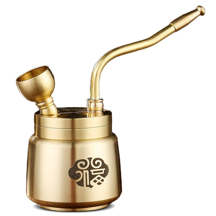 Artisan Brass Pipe Aromaterapi Røkelsebrenner | Luvikno