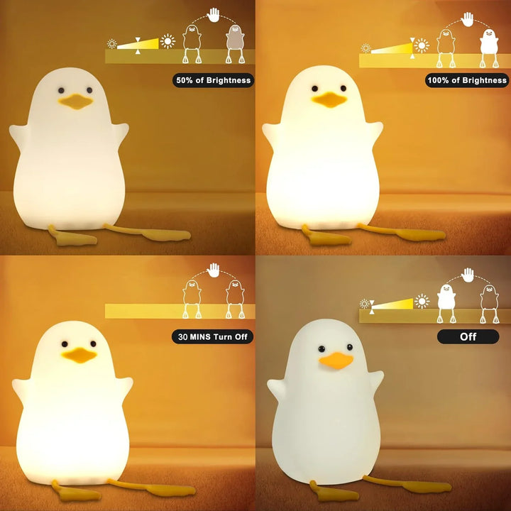 Charming Duck Soft Glow LED Skrivebord Lampe | Luvikno