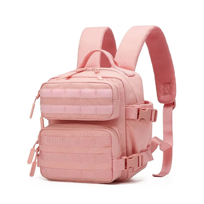 Luvikno | Tactivo Mini-Ryggsekk 9L | MOLLE-Utendørs Ryggsekk | Kompakt & Holdbar | For Fotturer, Camping & EDC