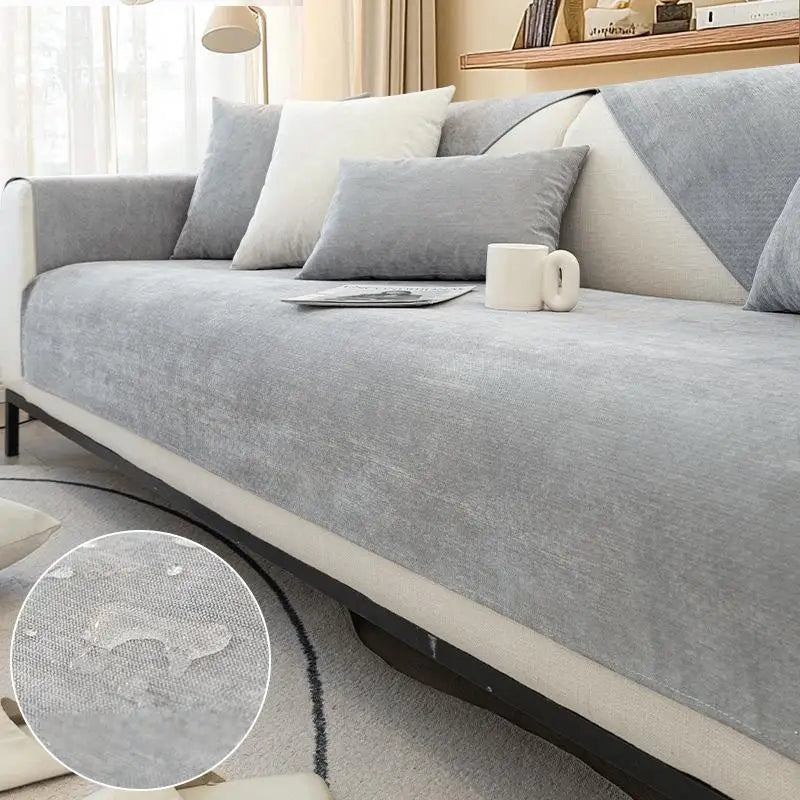 Anti-skli sofa setetrekk vannavvisende og ripebestandig Luvikno
