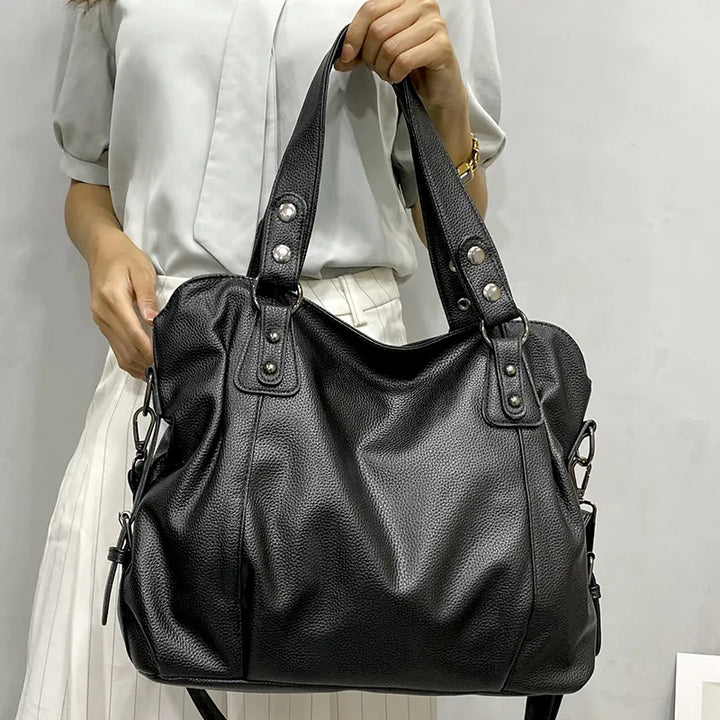 Isabela Tote – Trendy og Romslig Studentveske Luvikno