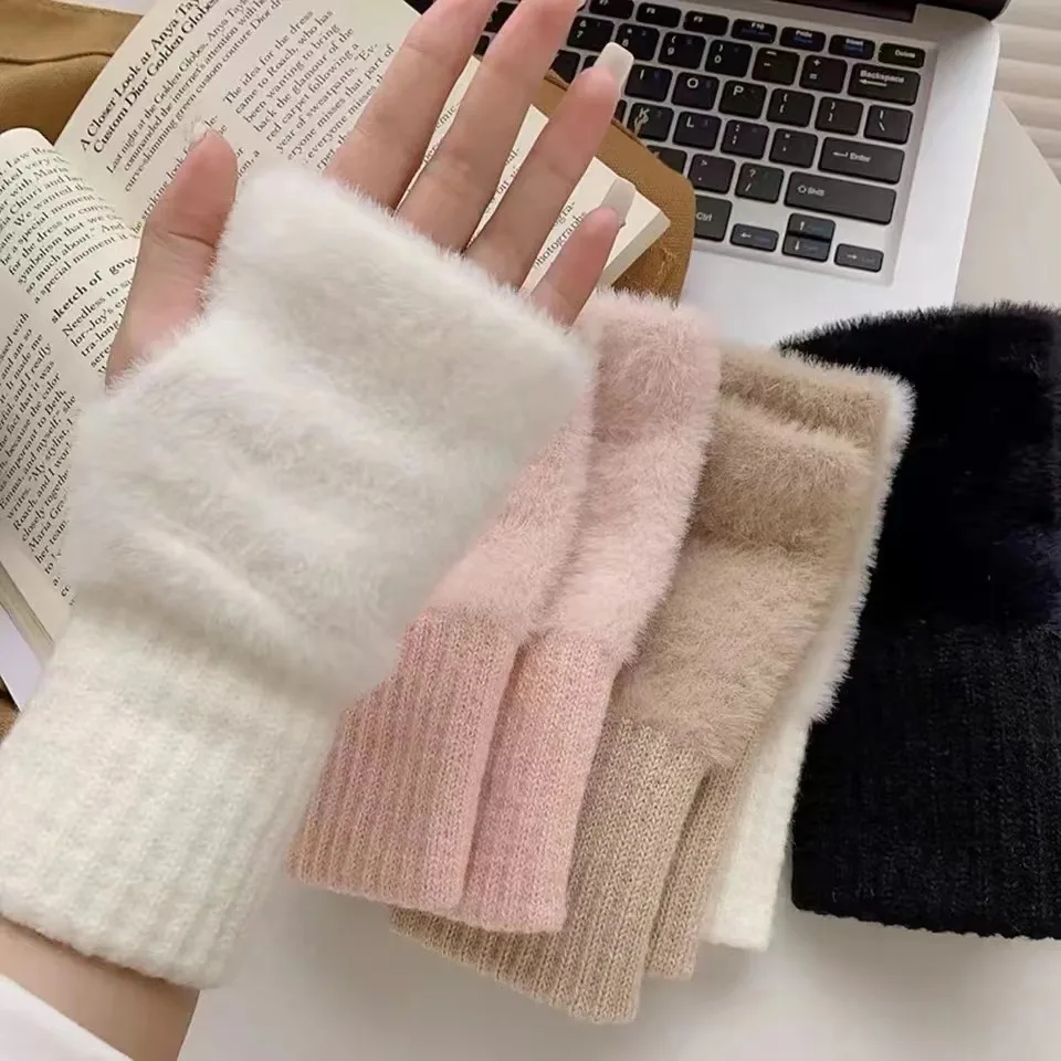 Luvikno | Unisex Fleece Fingervotter – Varme, Myke og Fungerende