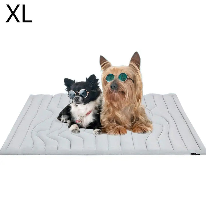 Luvikno | FrostPaws Kjølematte for Hund og Katt | Gjenbrukbar & Fyllt med Gel | For Sommer & Reise | PVC