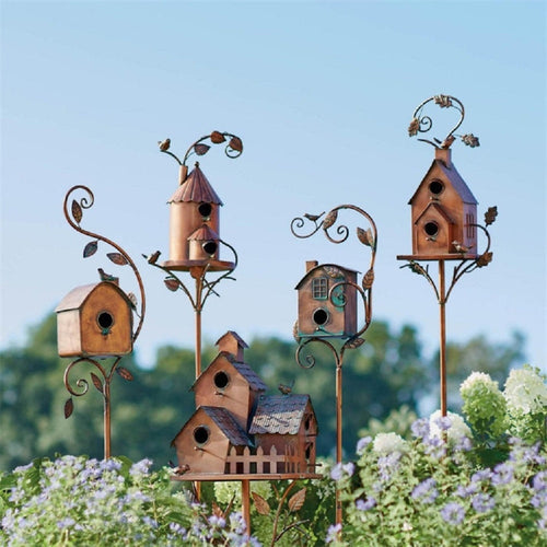 BirdHaven dekorativ fuglehus for hagen Luvikno