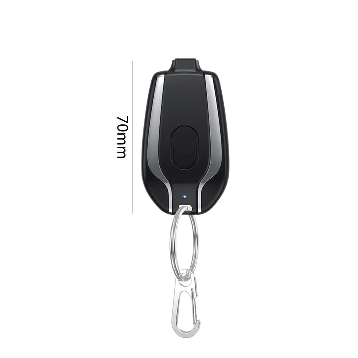Power bank nøkkelring 1500 mAh vanntett | Luvikno