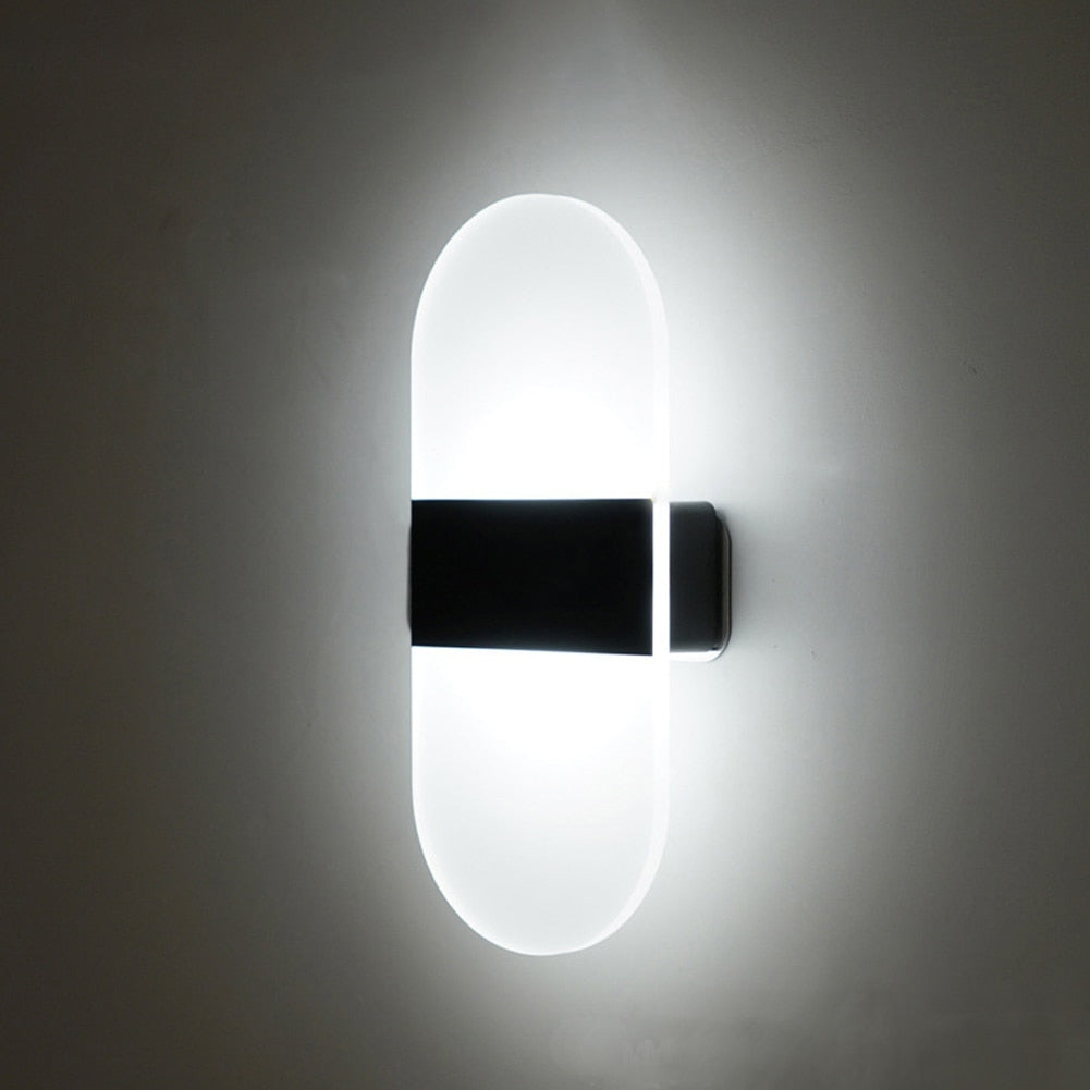Glass vegglampe | Luvikno