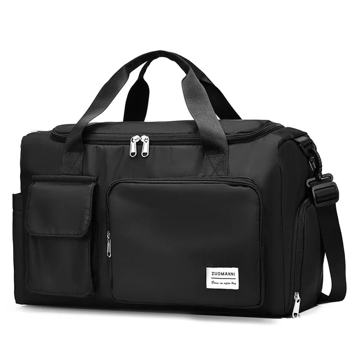 Luvikno | Viontera Reisekoffert Damer | 35L Helgveske med Skorom | Vanntett & Flygodbefalt | Sport & Trening Bag