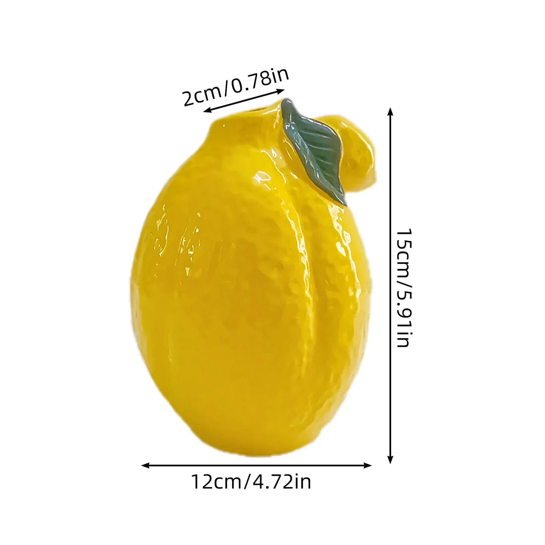 Lemon Keramisk Vase | Luvikno