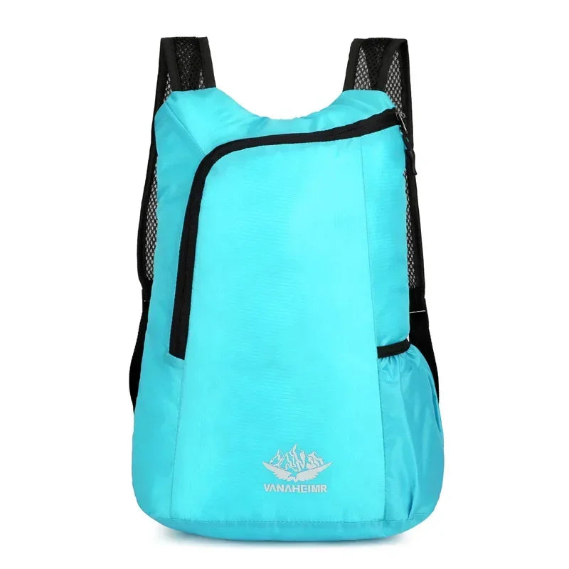 Luvikno | PackFold Air | Sammenleggbart ryggsekk 20L | Ultra-lett & vanntett | Kompakt lagring | For reise, fotturer & hverdagsbruk
