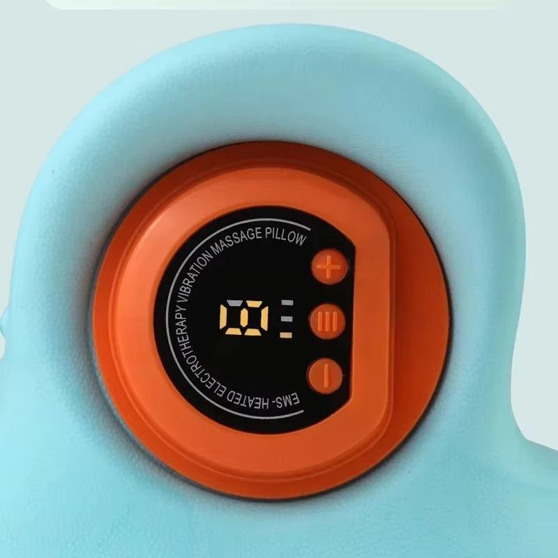 Luvikno | Elektrisk Cervikal Massager – Smart Nakke Smerte Lindring med Varme & Puls Terapi