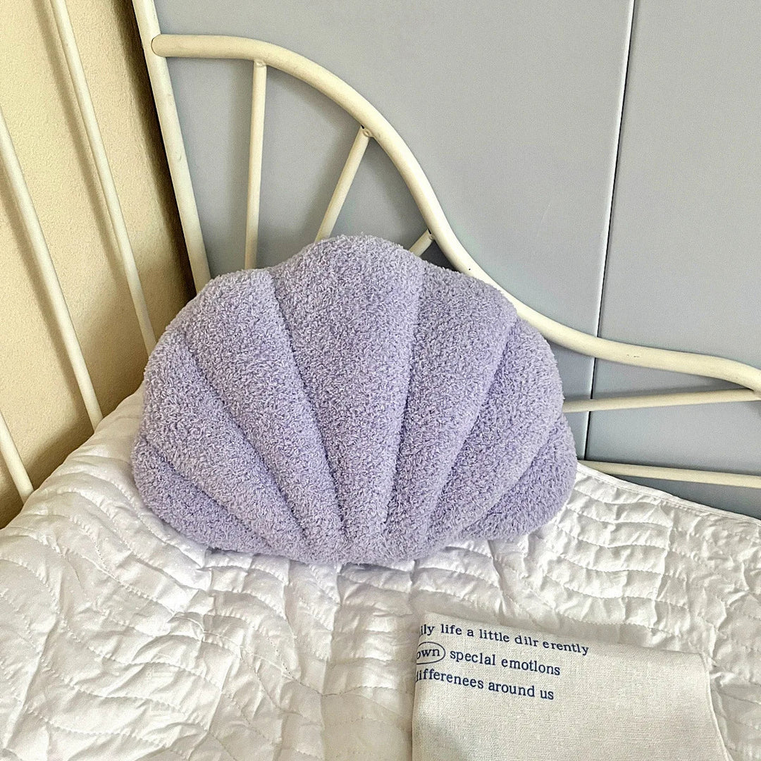Pastell Shell Pute – Fluffy Bouclé Plush Putekledd | Luvikno