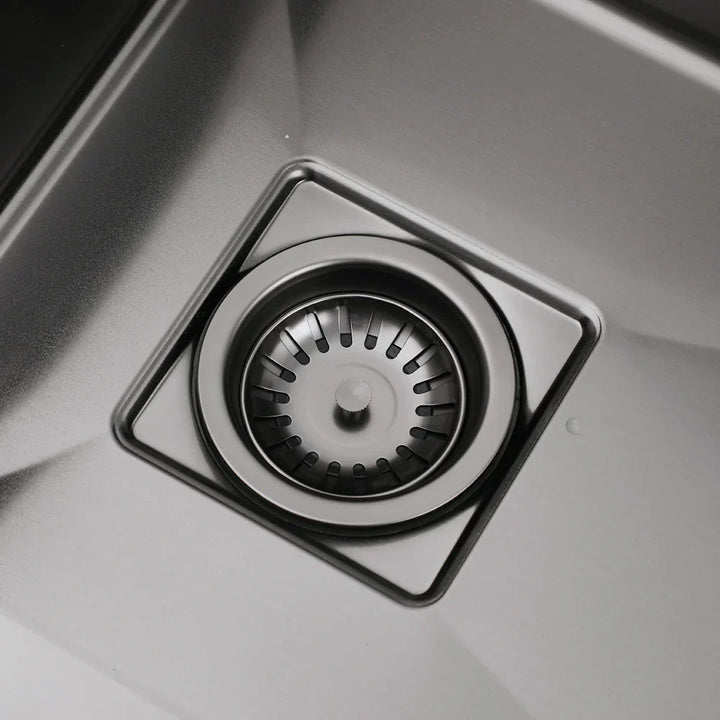 AquaGuard Rustfritt Stål Vaskestrainer med Luktfilter – Pop-Up Stopper & Anti-Blocking Kurv Luvikno