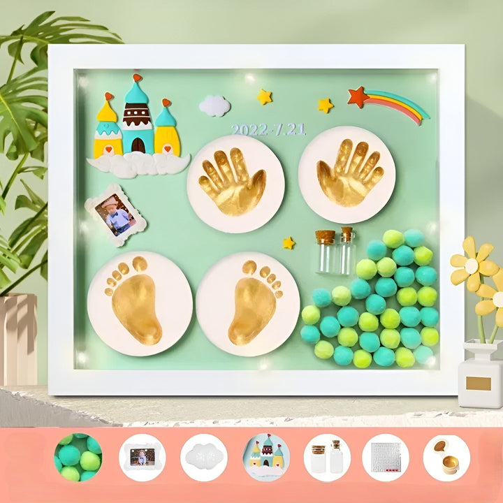 Forever Baby Story DIY Hånd- og Fotavtrykk Kit | Luvikno
