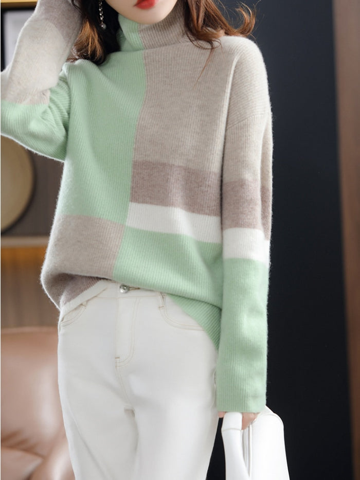 Luvik | Kuosiset korkeakauluksiset neuleet