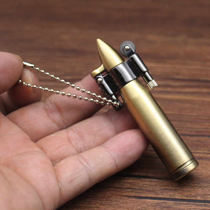 Jet Power Retro Metallnøkkelring Lighter | Luvikno