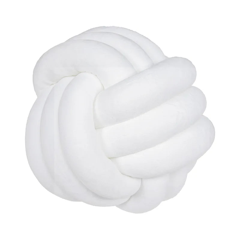 Plush Knot Cushion (Velour) | Luvikno