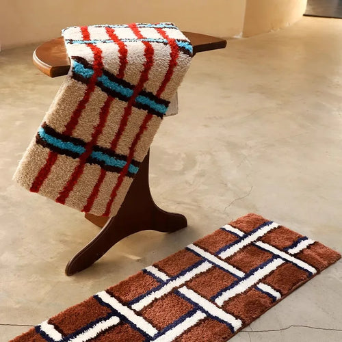 illustrative Grid Rug | Luvikno