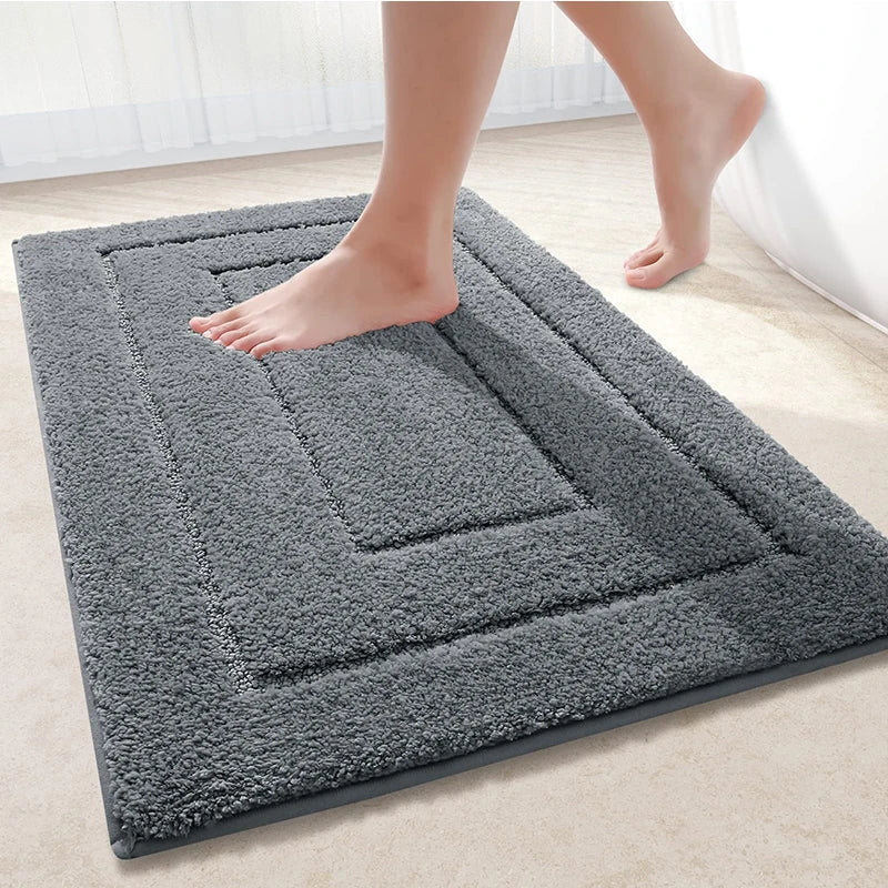 Microfiber Badmatte Dobbel Lag | Luvikno