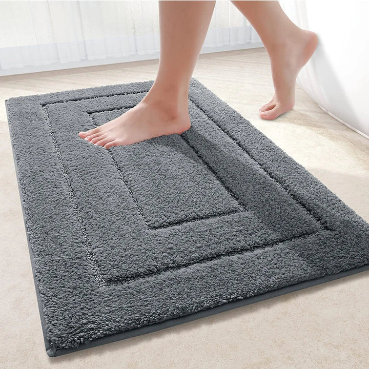 Microfiber Badmatte Dobbel Lag | Luvikno