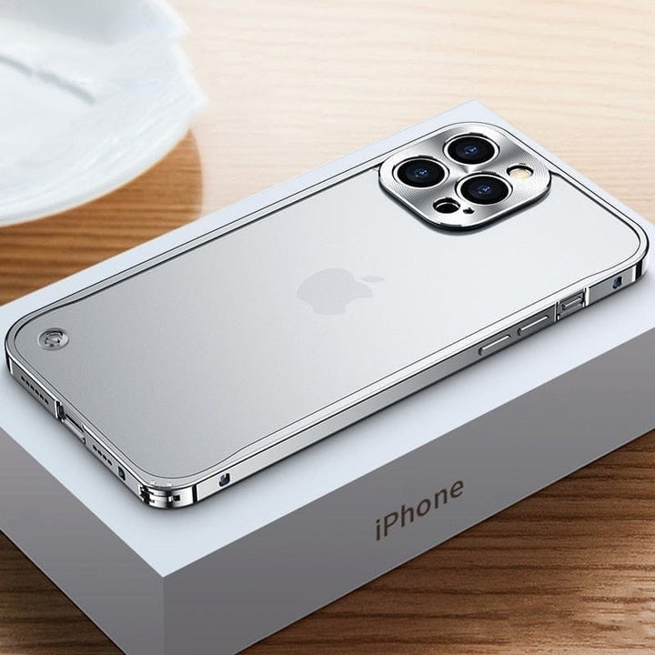iPhone Aluminiumdeksel | CNC-freset metallramme for beskyttelse | Flere farger Luvikno