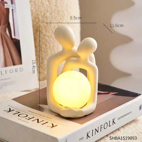 Eternal Bond Love Couple Night Decor Lamp | Luvikno