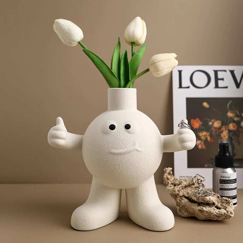 Karakter Keramikk vase | Luvikno