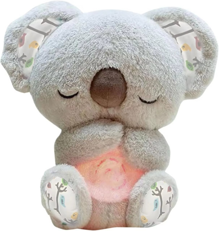 Koseklump Koala Plush Søvnkamerat med Mild Glød og Beroligende Lyder Luvikno