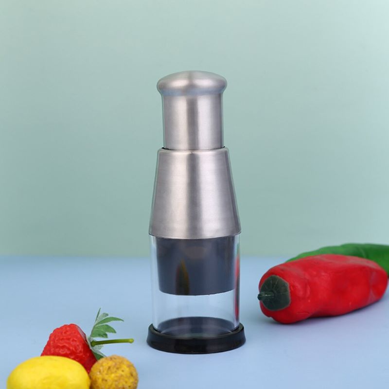 Easy 2 Seconds Chopper Rustfritt Stål Materiale Luvikno