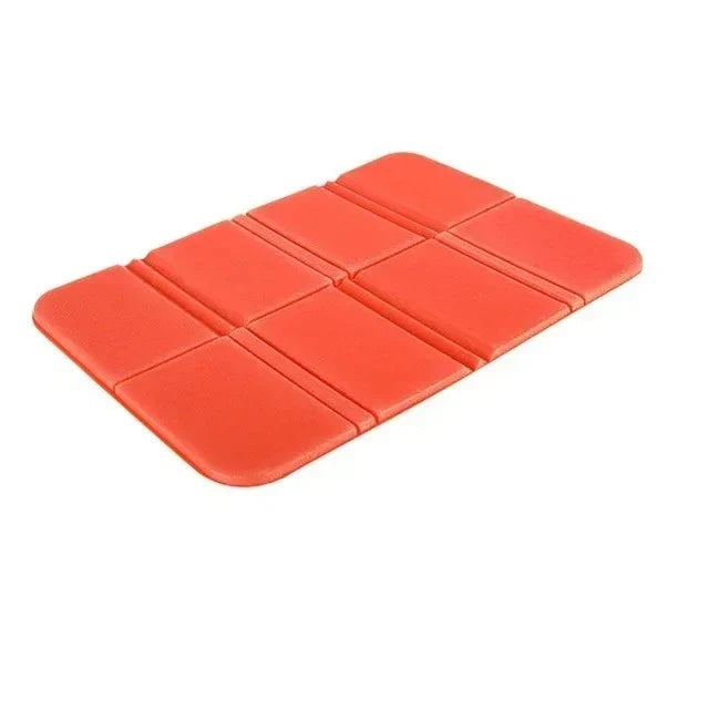 Luvikno | Campingsete Matte | Ultra Lett & Vanntett | Sammenleggbar & Isolerende | TrekMoll XPE