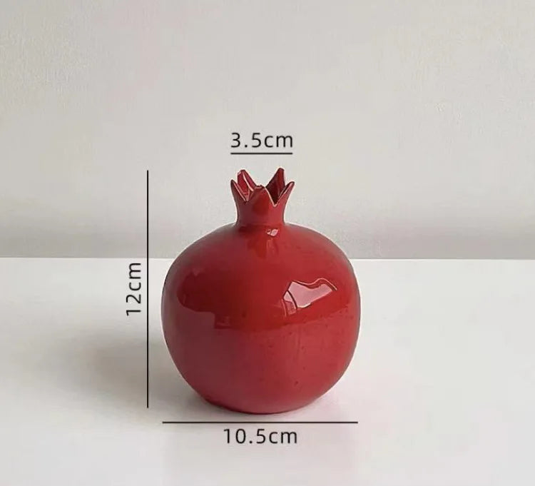 Keramisk Granateple Vase | Luvikno