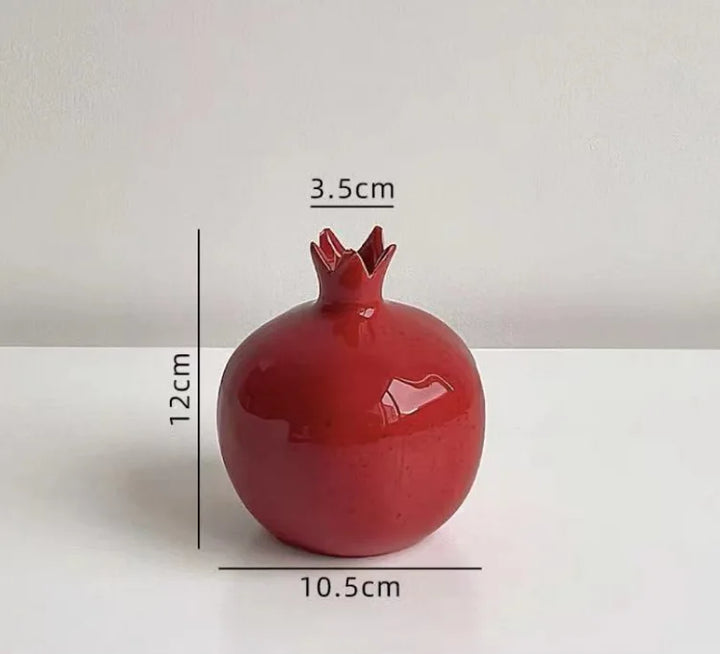 Keramisk Granateple Vase | Luvikno