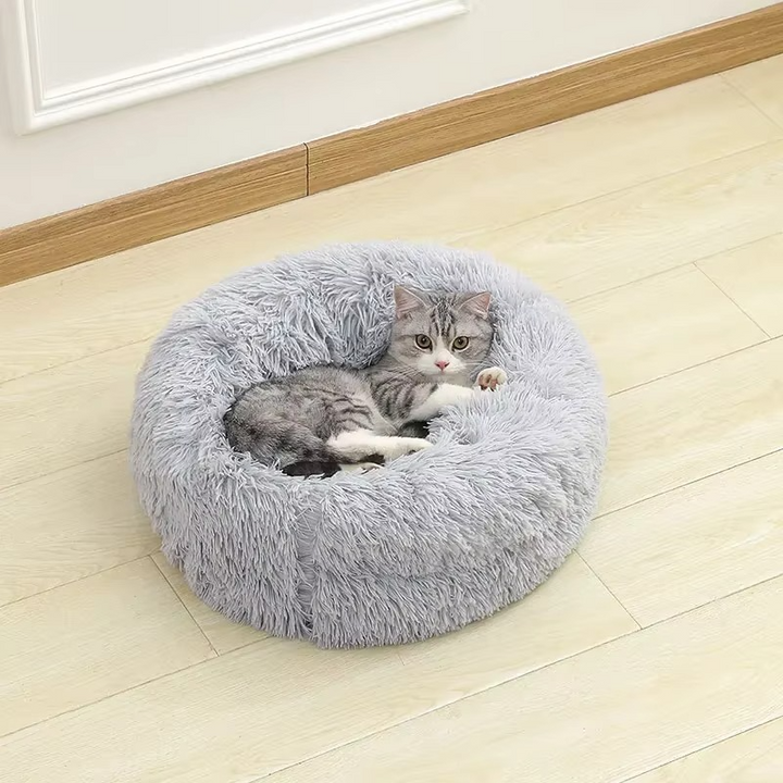 Plush Comfort Pet Bed - Ultra-Soft Cushioned Sofa for Dogs and Cats Luvikno