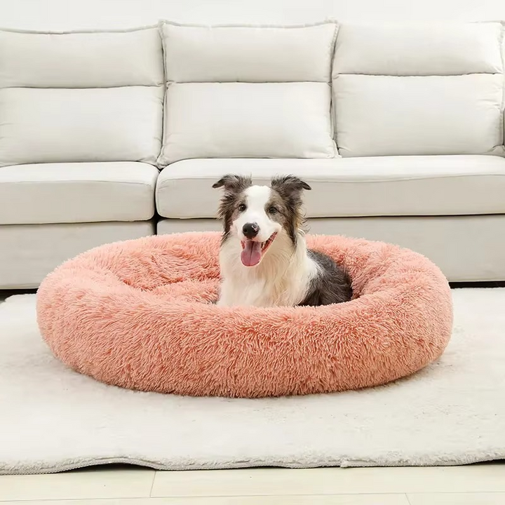 Plush Comfort Pet Bed - Ultra-Soft Cushioned Sofa for Dogs and Cats Luvikno