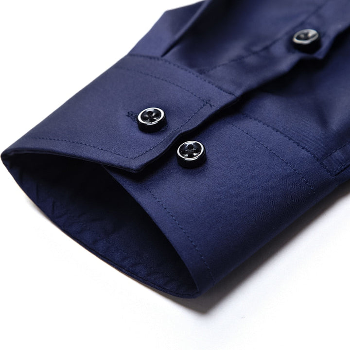 Luvik | Miehet Anti-Wrinkle Slim Fit pukeutua paita