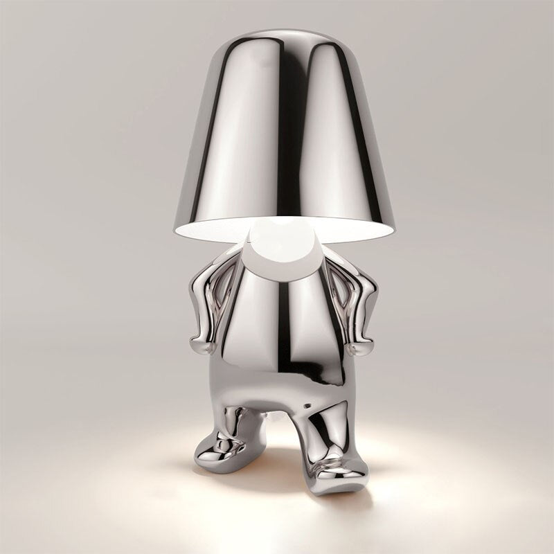 Moderne Gull Metall LED Bordlampe Luvikno