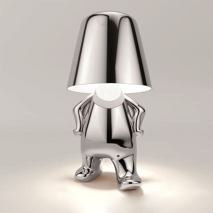 Moderne Bordlampe GloedHeld – Varm LED Lys for Stue & Soverom | Stilig & Funksjonell | Luvikno