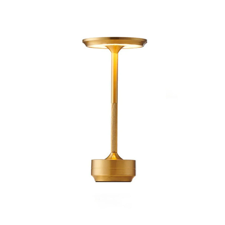 Luvikno | Trådløs oppladbar moderne aura bordlampe med berøringskontroller | Trådløs LED-lampe for moderne sidebord og kontorpulter | Minimalistisk bordlampe