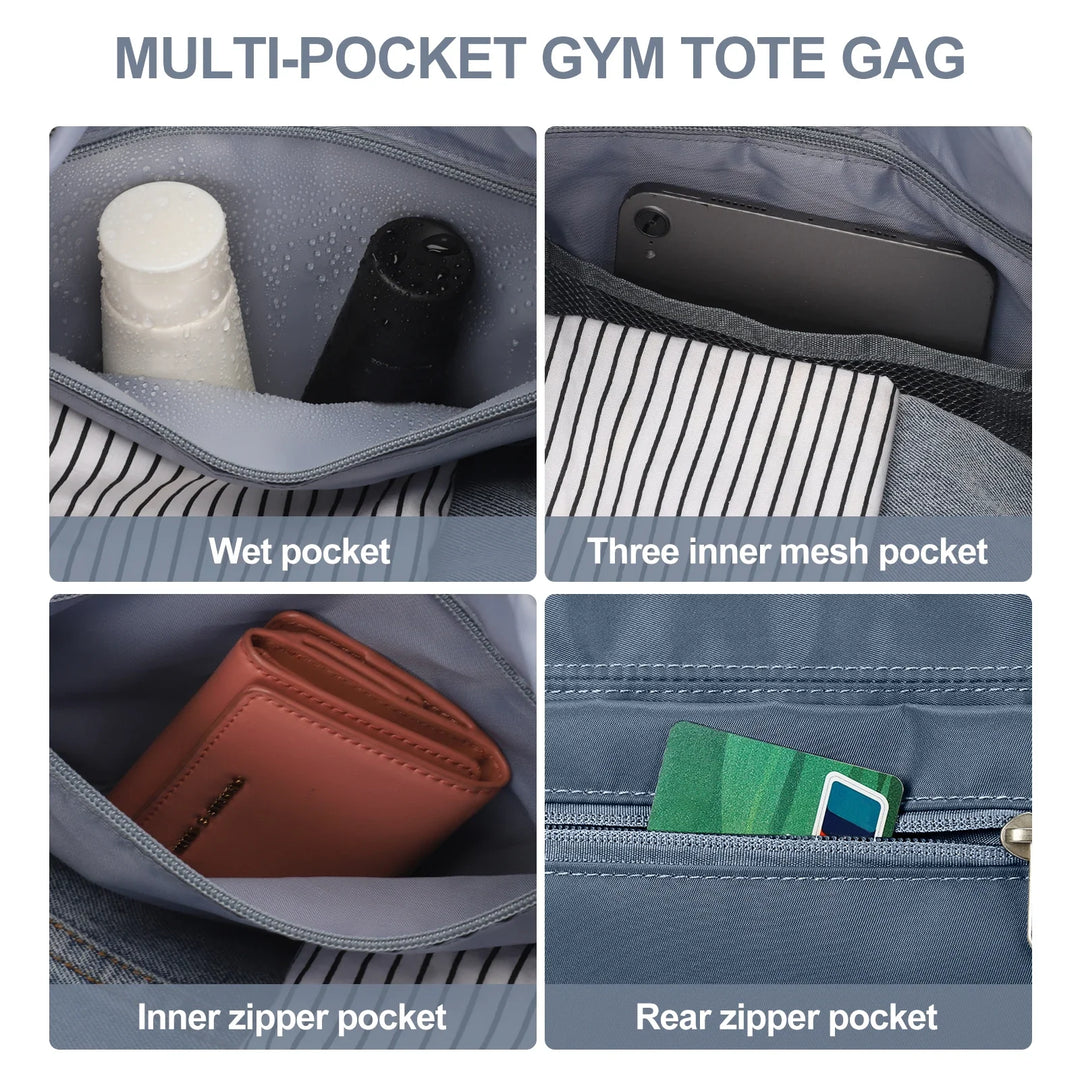 Luvikno | Aerovigo Reisebag Håndbagasje 40x20x25 | Stor Kapasitet | Helgetaske for Korte Turer | Flygodkjent Kabinbag