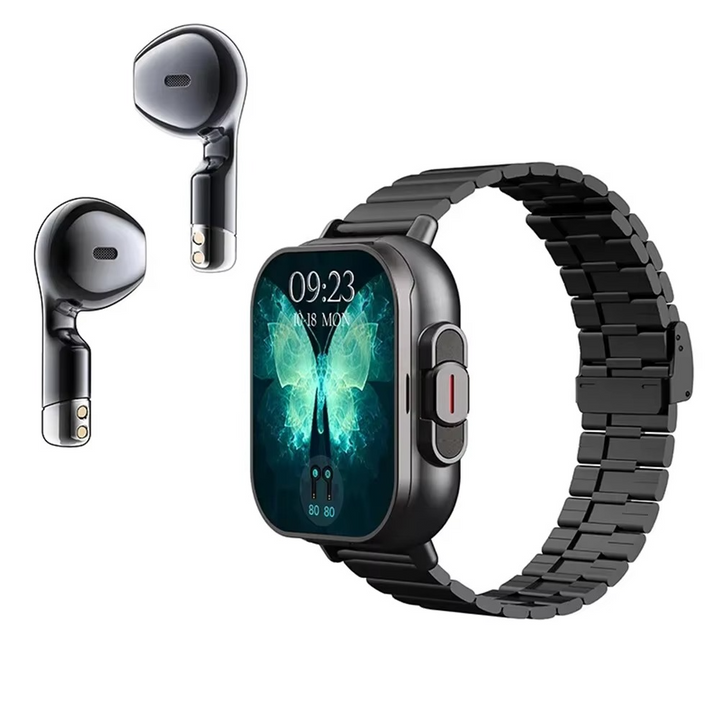 2" Smartwatch med innebygd Bluetooth-headsett og treningstracker Luvikno