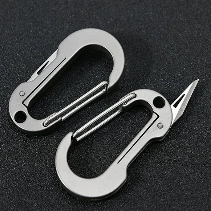 Titanium Alloy EDC Multi-Tool Nøkkelring Kniv | Luvikno