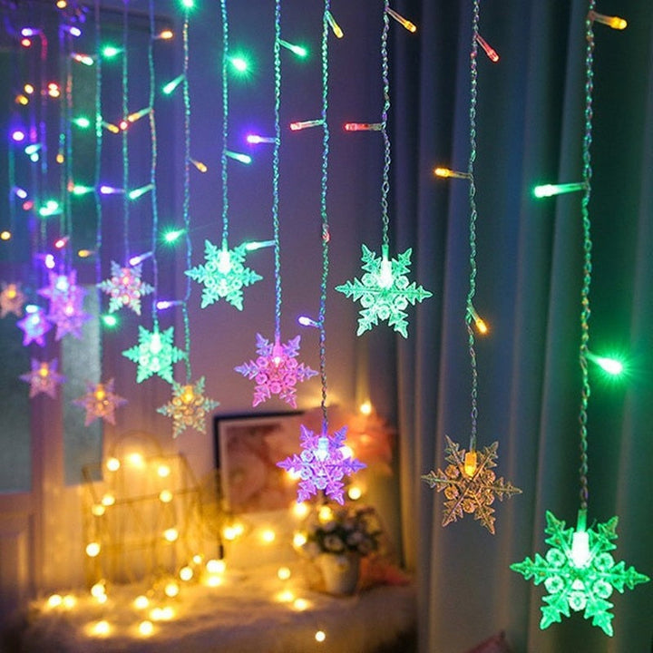 LED Fairy Snøfnugg Lys | Luvikno