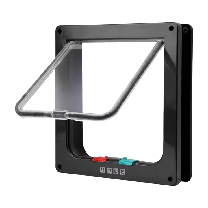 4 Way Pet Door for Cats and Dogs Luvikno