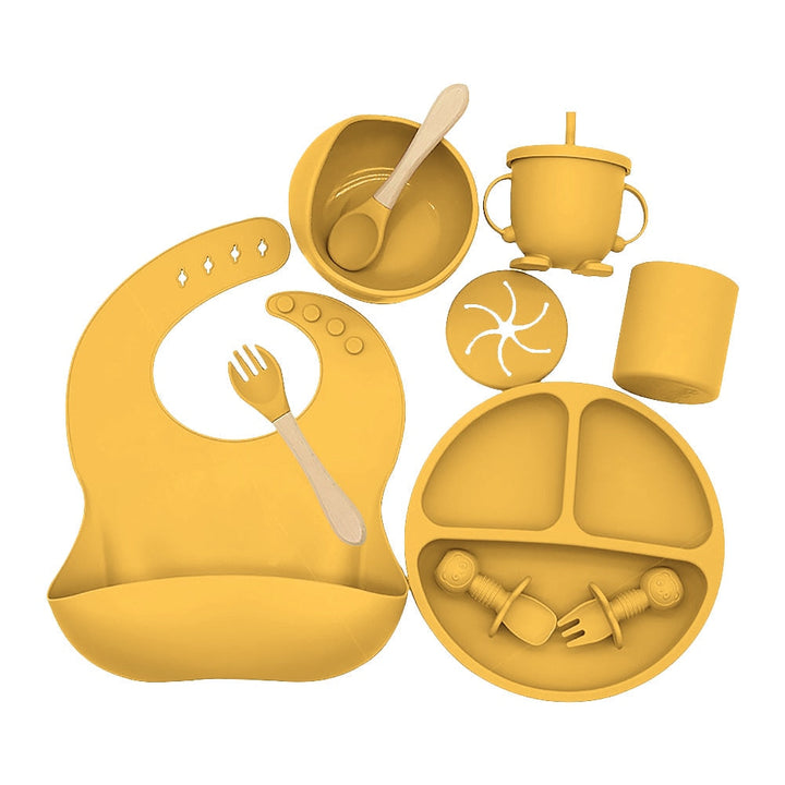 Silicone Baby Feeding Tableware Set | Luvikno