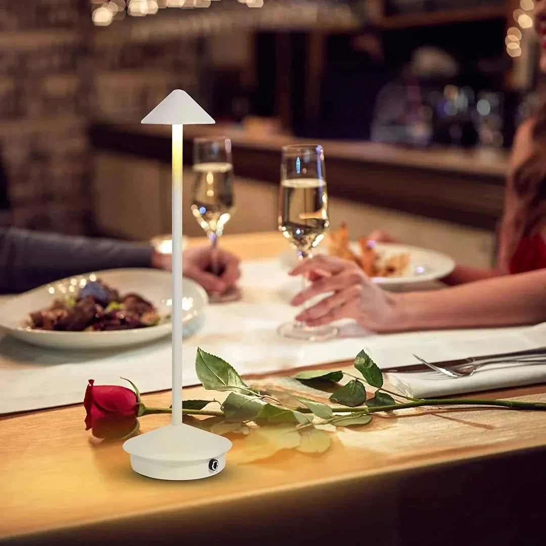 Luvikno | Raderbar Bordlampe Kreativ Spisestue Berøring Led Hotell Bar Kaffe Pina Pro Bordlampe Dekorativ Skrivebordslampe