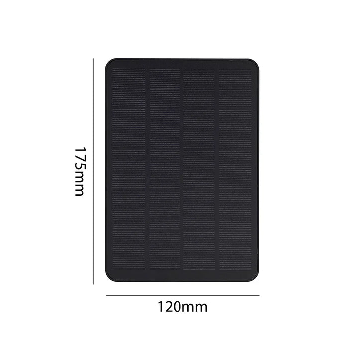 Luvikno | SunCharge Mikro 10W Solcellepanel | Monokrystallinsk | IPX6 Vanntett | Mikro-USB | For kameraer, belysning og små solenergisystemer