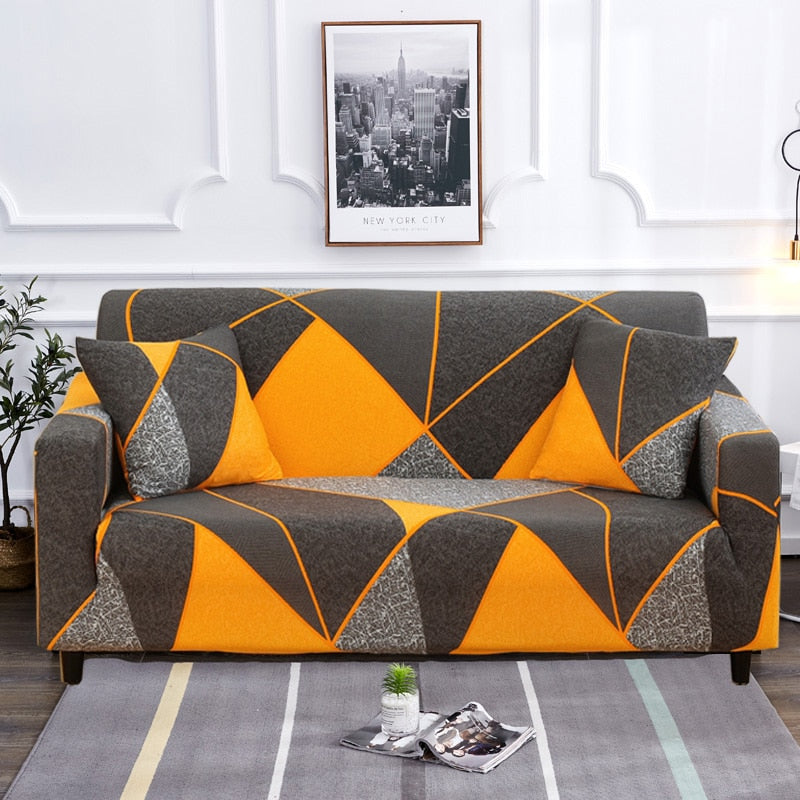 Moderne Antiskli Fargerik Elastisk Sofatrekk | Luvikno
