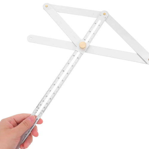 Justerbar vinkelmåler laget av legering, 45 cm | Luvikno