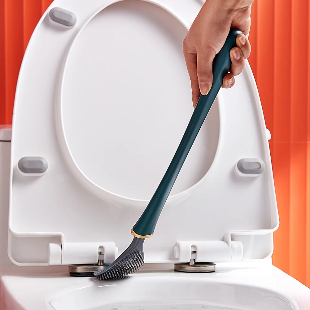 SumiClean - Slim silikon toalettbørste for badet ditt Luvikno